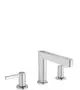 Hansgrohe-HG-3-Loch-Waschtischarmatur-110-Finoris-mit-Push-Open-Ablaufgarnitur-chrom-76033000 gallery number 1